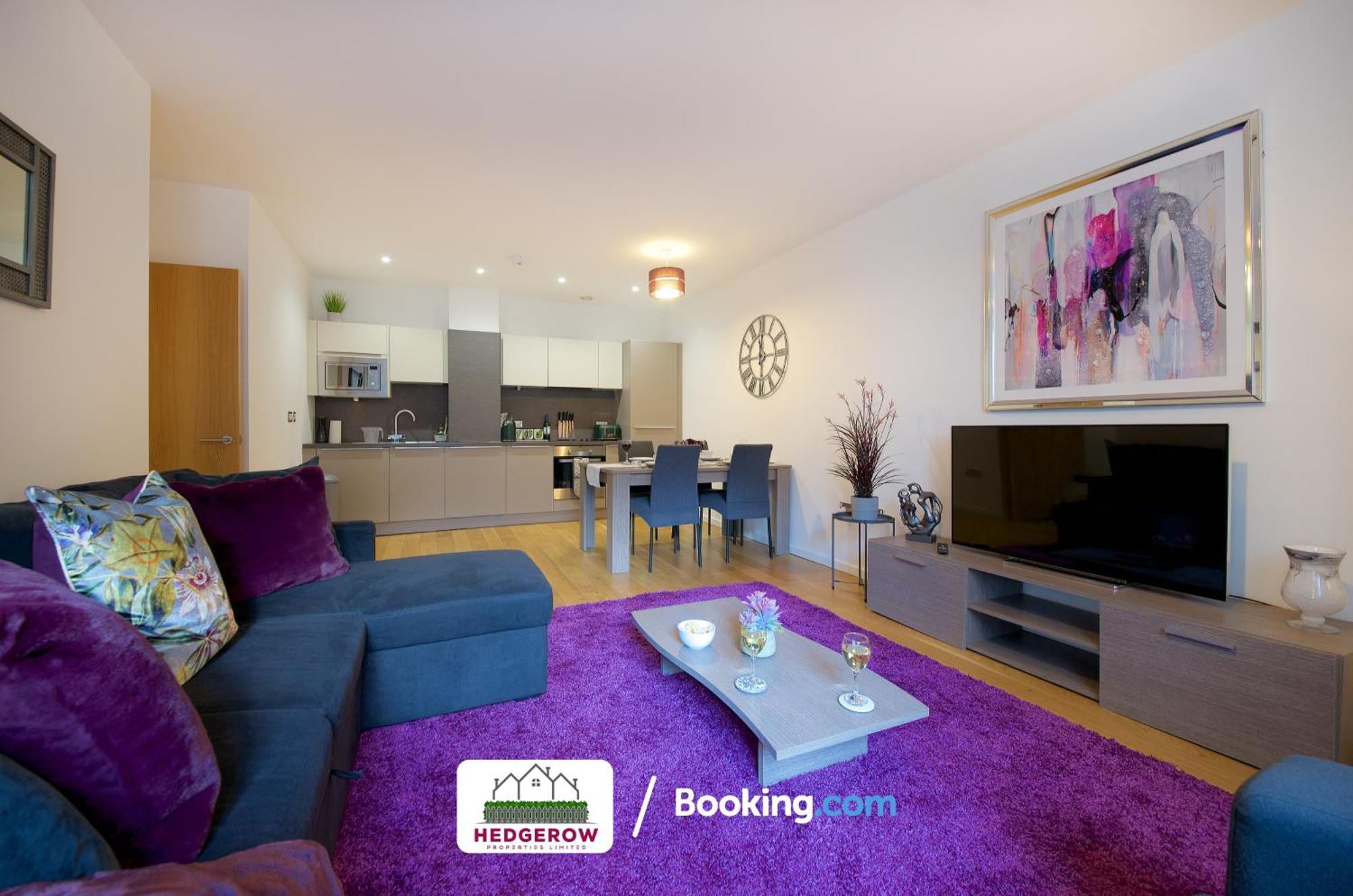 Premium Deals On Modern 2 -Bed 2-Bath Central City 122 High Street Flat For Movers & Pros By Hedgerow Manchester Buitenkant foto