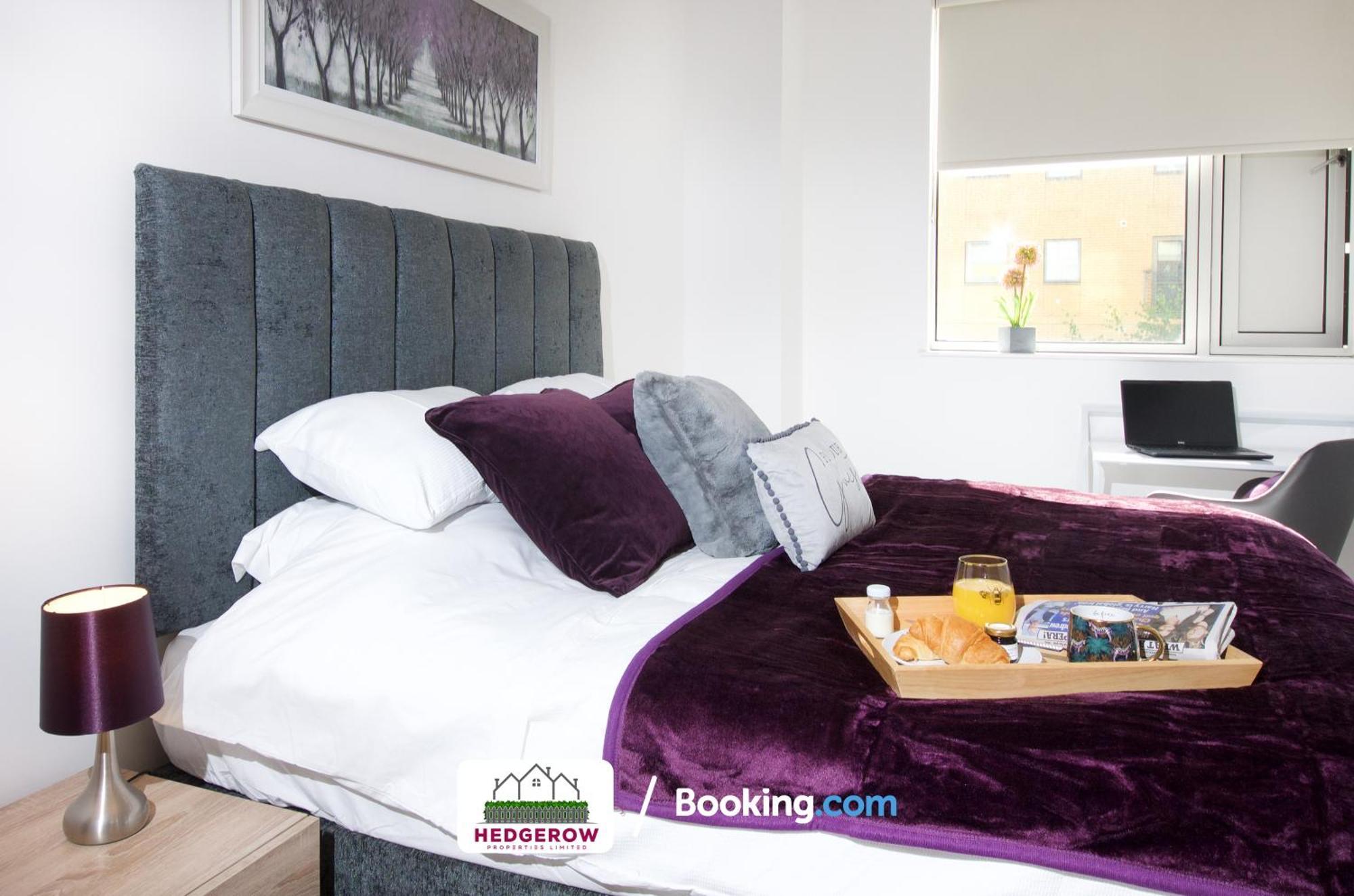 Premium Deals On Modern 2 -Bed 2-Bath Central City 122 High Street Flat For Movers & Pros By Hedgerow Manchester Buitenkant foto